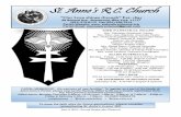 St. Anne’s R.C. Churchstannebrentwood.org/images/bulletins/2018/045200-Second...En honor al Divino Niño Jesus 11:00 - Edwin W. Muller † Nora Elena Carrera † 12:30 - (Haitain)
