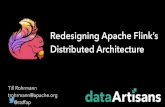 Redesigning Apache Flink’s Distributed Architecture · Redesigning Apache Flink’s Distributed Architecture. 2. 1001 Deployment Scenarios Many different deployment scenarios •