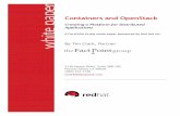 Creating a Platform for Distributed Applications...Containers and OpenStack Creating a Platform for Distributed Applications A FactPoint Group white paper sponsored by Red Hat Inc.