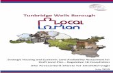 Tunbridge Wells Borough€¦ · Tunbridge Wells Borough Strategic Housing and Economic Land Availability Assessment for Draft Local Plan – Regulation 18 Consultation Site Assessment