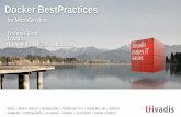 Docker BestPractices - RainFocus · 2019-06-27 · Docker Hub 7 04.04.2019 Docker Best Practices for MicroServices - Oracle Code Docker Hub is a great starting point Most of these
