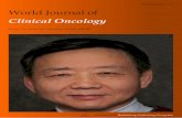 ISSN 2218-4333 World Journal of...World Journal of Clinical Oncology (World J Clin Oncol, WJCO, online ISSN 2218-4333, DOI: 10.5306) is a peer-reviewed open access academic journal
