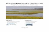 Estimation of BMP Impact on Chesapeake Bay Program ... … · Appendix F: Responses to GIT and Workgroup Information Request ..... 44 Toxic Contaminants Workgroup ..... 44 Tables