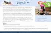 Blow Dryer Activity - Noisy Planet · Noisy Planet. Protect Their Hearing. ® The Noisy Planet campaign offers a wide range of print and online materials to help spread the word and