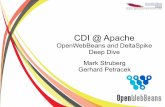 CDI @ CDI @ Apache OpenWebBeans and DeltaSpike Deep Dive Mark Struberg Gerhard Petracek. ... ApacheCon