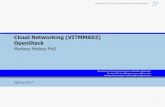 Cloud Networking (VITMMA02) OpenStack OpenStack installation alternatives آ» OpenStack install guide