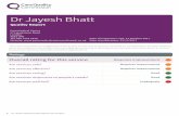 Dr Jayesh Bhatt NewApproachComprehensive …...clinicalskillsandknowledgetodelivereffectivecare andtreatment.However,moststaffhadnotreceived informationgovernancetraininginthelast12months