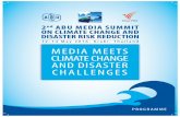 12-14 May 2016, Krabi, Thailand MEDIA MEETS CLIMATE …event.thaipbs.or.th/DRRMediaSummit2016/wp-content/... · MEDIA MEETS CLIMATE CHANGE AND DISASTER CHALLENGES 2nd ABU MEDIA SUMMIT