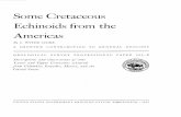 Some Cretaceous Echinoids from the AmericasSOME CRETACEOUS ECHINOIDS FROM THE AMERICAS By C. WYTHE COOKE ABSTRACT Thirty species of echinoids from Colombia, Ecuador, Mexico, and the