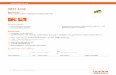 SFH 4656 - Osram · SFH 4656 1 Version 1.6 | 2018-10-08 Produktdatenblatt | Version 1.1 SFH 4656 MIDLED ® Narrow beam LED in MIDLED package (850 nm) Applications — Electronic Equipment
