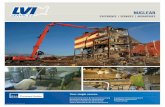 EXPERIENCE | services | advantages · 2016-07-08 · LVI will disposition approximately 21,000 cubic feet of radiologi-cally contaminated waste as BSFR and LLRW. In addition, LVI
