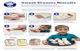 Sweet Dreams Biscuits Activity Sheet Sweet Dreams Biscuits Zzzz! Put your Jelly Babies to bed with these