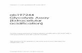 acidification] ab197244 [Extracellular Glycolysis Assay · Glycolysis Assay [Extracellular Acidification] (ab197244) is an easy mix-and-measure, 96 or 384 well fluorescence plate