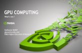 GPU COMPUTING - Normandie - Sciencesconf.org...2 3 4 1 1. Review available GPU-accelerated applications 2. Check for GPU-Accelerated applications and libraries 3. Add OpenACC Directives