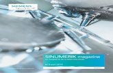 SINUMERIK magazine - Siemens · La lecture est une saine occupation. Néanmoins si l’envie vous prend de rencontrer nos spécialistes et partenaires, sachez que nous serions ravis