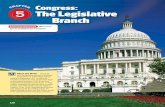 C R 5 The Legislative Branch - ms. headingcivicsmsheading.weebly.com/uploads/5/8/9/8/... · CONGRESS: THE LEGISLATIVE BRANCH 121 SECTION 1 Congress • Members of Congress strive