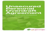 Unsecured Personal Overdraft Agreement - …...Unsecured Personal Overdraft Agreement General Terms and Conditions. Effective: 25 February 2019 2 Important note This document does