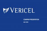 Vericel Company Presentation - FINAL April 13 2020.pptx - Read … · 2020-04-14 · Title: Microsoft PowerPoint - Vericel Company Presentation - FINAL April 13 2020.pptx - Read-Only