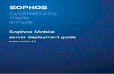 Sophos Mobile · Database sizing The size of the database depends on the following factors: • The mobile platforms you want to manage (Android, iOS, macOS, Windows, Windows Mobile,
