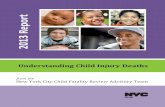 NYC Child Fatality Report 2013 - Streetsblog.org · 2013 New York City Child Fatality Report |1 Summary of Key Findings Children and Youth Aged 0 to 17 In New York City (NYC), injury