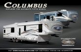 EXPLORE THE ULTIMATE FIFTH WHEELEXPLORE THE …n Zero carpet interior n Voyager package (Columbus only, forced option includes: Frameless Windows, Full System Water Purifier, 50" LED