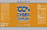 100% Casein Complex MICELLAR CASEIN BASED CASEIN COMPLEX …resources.t-fitness.com/pdf/scitec/LMVO/casein/... · 100% Casein Complex is a Micellar Casein dominant milk protein blend