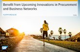 Ariba Roadmap – Upcoming Innovations in Procurement and ... · #SAPPHIRENOW Benefit from Upcoming Innovations in Procurement and Business Networks Public