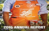 2015 ANNUAL REPORT - The Home Depot/media/Files/H/HomeDepot... · The Home Depot, Inc. 2455 Paces Ferry Road, Atlanta, GA 30339-4024 United States 770.433.8211 THE HOME DEPOT, INC.
