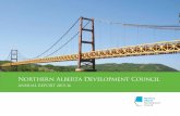 Northern Alberta Development Council€¦ · On behalf of the Northern Alberta Development Council (NADC), we are pleased to present our achievements for the April 1, 2015 to March