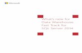 What's new for Data Warehouse Fast Track for SQL …€¦ · Web viewDW Fast Track provides guidance to vendors for using solid-state memory storage devices for additional optimizing