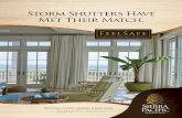 Storm Shutters Have Met Their Match. - Sierra Pacific Windows · Hurricane-Resistant Windows Storm Shutters Have Met Their Match. Hurricane-resistant windows & patio doors. ... achieve