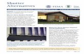 Shutter Alternatives - Florida Division of Emergency ... · Alternatively, such windows can be fabricated with laminated (impact-resistant) glass. FS No. 26 – Shutter Alternatives