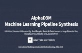 Machine Learning Pipeline Synthesis AlphaD3Midrori/icml-2018-automl...Automatic machine learning: competitive performance, order of magnitude faster than existing methods. First single