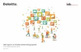 Deloitte IAB online advertising V03 · 2020-05-09 · Display advertising sold through programmatic exchanges continues to increase share in favor of direct sold advertising. Programmatic