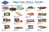 Sign Up. Save. Smile. - Amazon S3s Club... · 2017-10-19 · Club Pickup orders not paid for online, savings will be based on and limited to the Instant Savings offers available to
