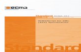 ECMAScript for XML (E4X) Specification · 2015-06-17 · Standard ECMA-357 2nd Edition / December 2005 ECMAScript for XML (E4X) Specification Ecma International Rue du Rhône 114