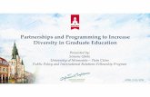 Partnerships and Programming to Increase Diversity in ... · Partnerships and Programming to Increase Diversity in Graduate Education Presented by: Simone Gbolo ... Think, Pair &