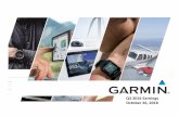 Q3 2016 Earnings October 26, 2016 - Garmin …...Q3 2016 Earnings October 26, 2016 1 Safe Harbor Statement These materials include projections and other forward-looking statements.
