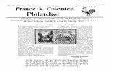 France Colonies Philatelist · Normandy, into a place of death and desola tion Even after four years of horror, this useless act of1:errorism turned the blood cold in the views of