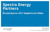 Spectra Energy Partners/media/SEP/Documents/Investors… · Spectra Energy Partners Second Quarter 2017 Supplemental Slides Investor Relations . Roni Cappadonna . 713-627-4778 | Roni.Cappadonna@enbridge.com