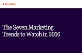 Seven Marketing Trends for 2016 - read.prclt.comread.prclt.com/Seven-Marketing-Trends-for-2016.pdf · Ad blockers likely won’t materially aﬀect key marketing metrics too soon.