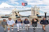 SUMMER PROGRAMS 2017summer.tasis.com/uploaded/England/Documents/2017_TASIS_Sum… · Powerful and persuasive, television has the power to change the course of history by its influence
