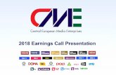 Q4 2018 Earnings call presentation · 2018 Earnings Call Presentation. Cautionary Language This presentation contains forward-looking statements, including those relating to our capital