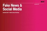 Fake News & Social Media...Social media are increasingly a source of news. Platforms like Facebook, Twitter and Google are fuel for fake news. –Rapid spread of unverified information