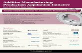 Additive Manufacturing: Production Application Initiative Manufacturing.pdf · Additive Manufacturing: Production Application Initiative March 26–27, 2015 | Berlin, Germany W e