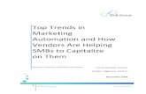 Top Trends in Marketing Automation and How Vendors Are ... · Top Trends in Marketing Automation and How Vendors Are Helping SMBs to Capitalize on Them ... Choosing a marketing automation