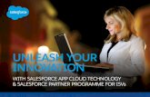 UNLEASH YOUR INNOVATION - Home - FusionExperience · can transform how you can build apps on Salesforce’s own mobile app development platform. Build modern mobile apps with micro-services,