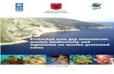 Protected area gap assessment, marine biodiversity and ... · only national parks considering mainly terrestrial ecosystems. Marine protected areas are a practical way of conserving