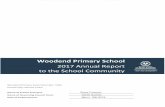 2017 Annual Report - Woodend Primary School...Year 3 2015-17 Average 88.0 88.0 36.0 21.3 41% 24% Year 5 2017 77 77 21 10 27% 13% Year 5 2015-17 Average 80.3 80.3 22.3 8.7 28% 11% Year