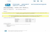 FICHE SPORT ACADEMIQUE 2017-2018 - UNSS · 3 Service Régional UNSS de l’Académie de Grenoble Fiche Sport Académique 2017-2018 FORFAIT POUR UNE COMPETITION Niveau académique